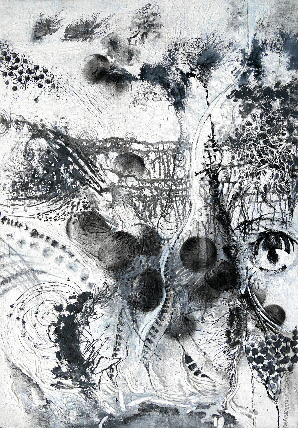 Confinement 2 Véronique Egloff Original painting for sale