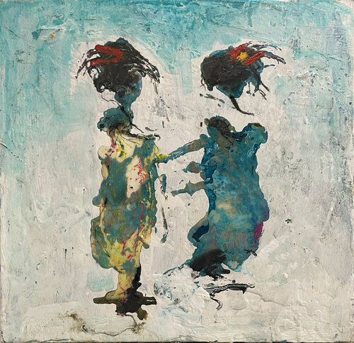 LA DANZA INTERIORE by Giusy Lauriola, Painting for Sale on Select
