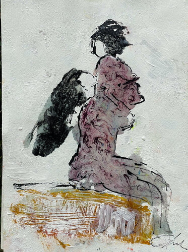 OPLA' by Giusy Lauriola, Painting for Sale on Select