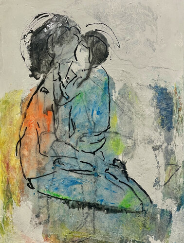 CONNESSIONE by Giusy Lauriola, Painting for Sale on Select