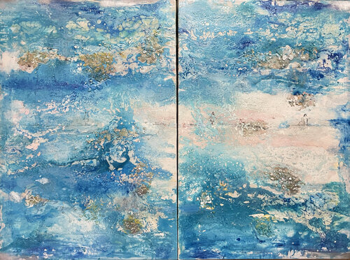 ORIZZONTI POSSIBILI by Giusy Lauriola, Painting for Sale on Select