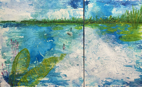 VERSO IL BIANCO by Giusy Lauriola, Painting for Sale on Select