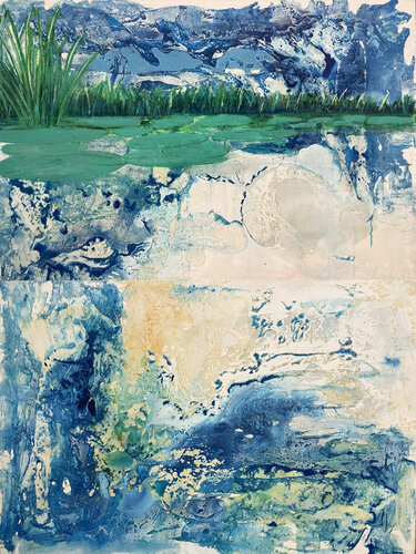 IL LAGO DEI DESIDERI by Giusy Lauriola, Painting for Sale on Select