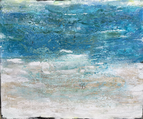 RAPSODIA IN BLU by Giusy Lauriola, Painting for Sale on Select