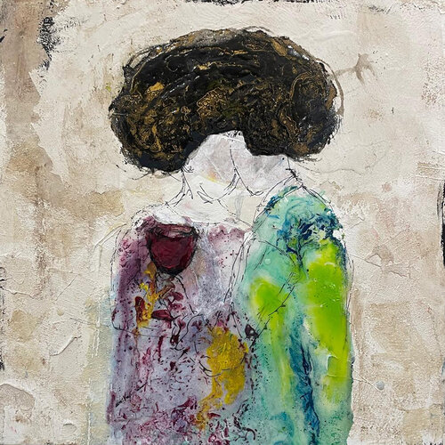 UN SOLO PENSIERO by Giusy Lauriola, Painting for Sale on Select