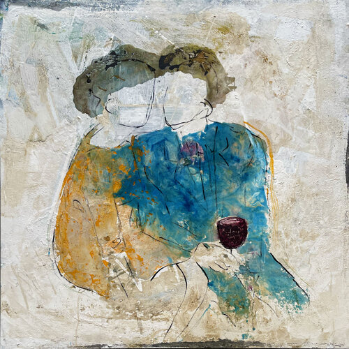 PERIMETRO INFINIT N 20 by Giusy Lauriola, Painting for Sale on Select