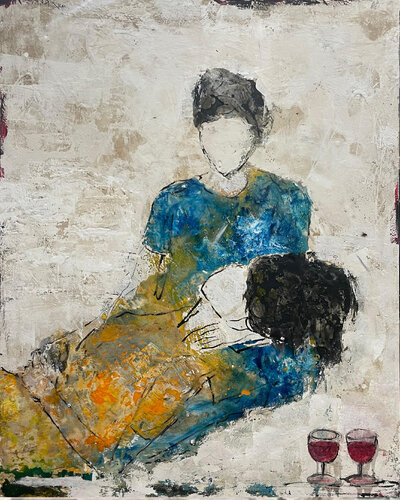 PERIMETRO INFINITO N 21 by Giusy Lauriola, Painting for Sale on Select
