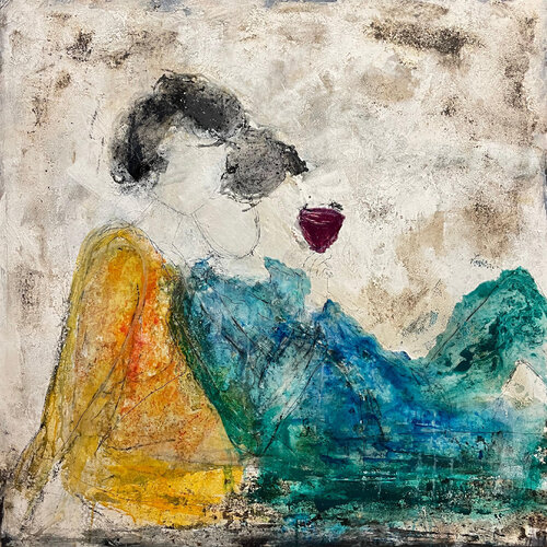 IL NOSTRO PERIMETRO by Giusy Lauriola, Painting for Sale on Select