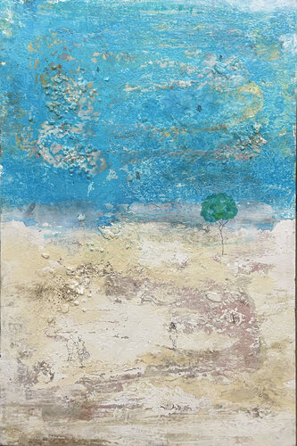 2 UNA VOLTA  ERO UNA BAMBINA by Giusy Lauriola, Painting for Sale on Select
