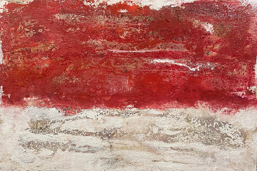 SVANIRE NEL ROSSO by Giusy Lauriola, Painting for Sale on Select