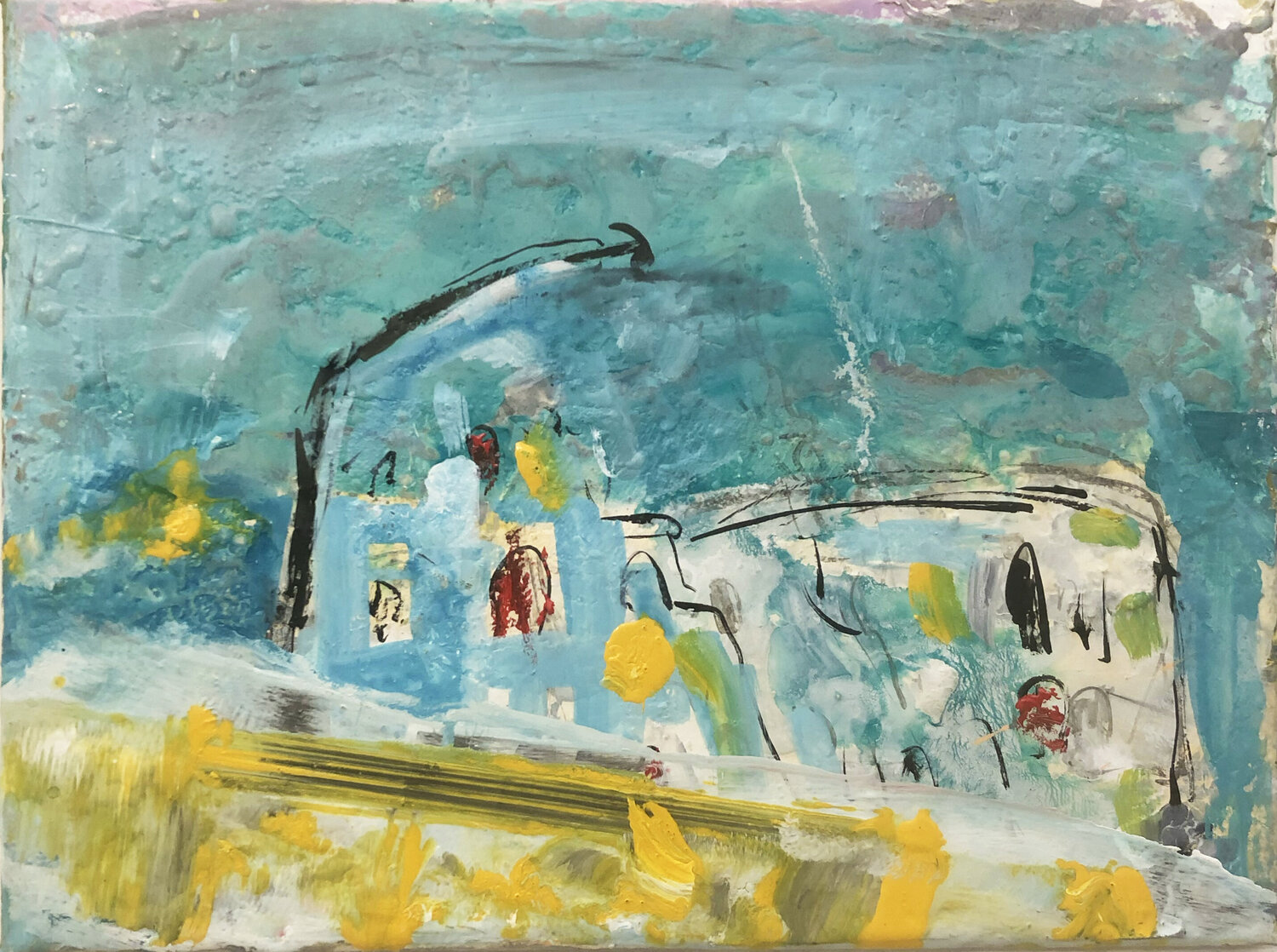 ROMA SCOLOSSEUM Giusy Lauriola Original painting for sale