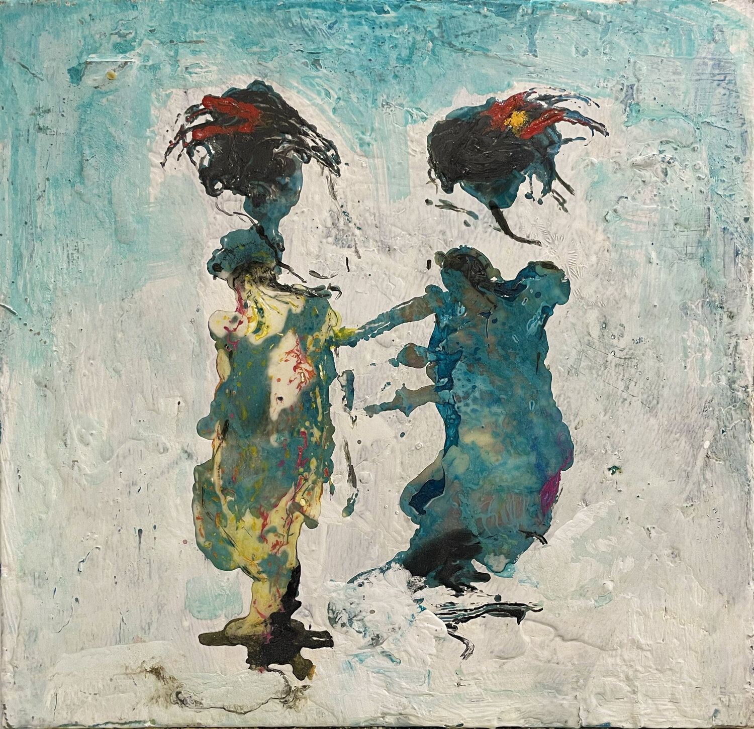 LA DANZA INTERIORE Giusy Lauriola Original painting for sale