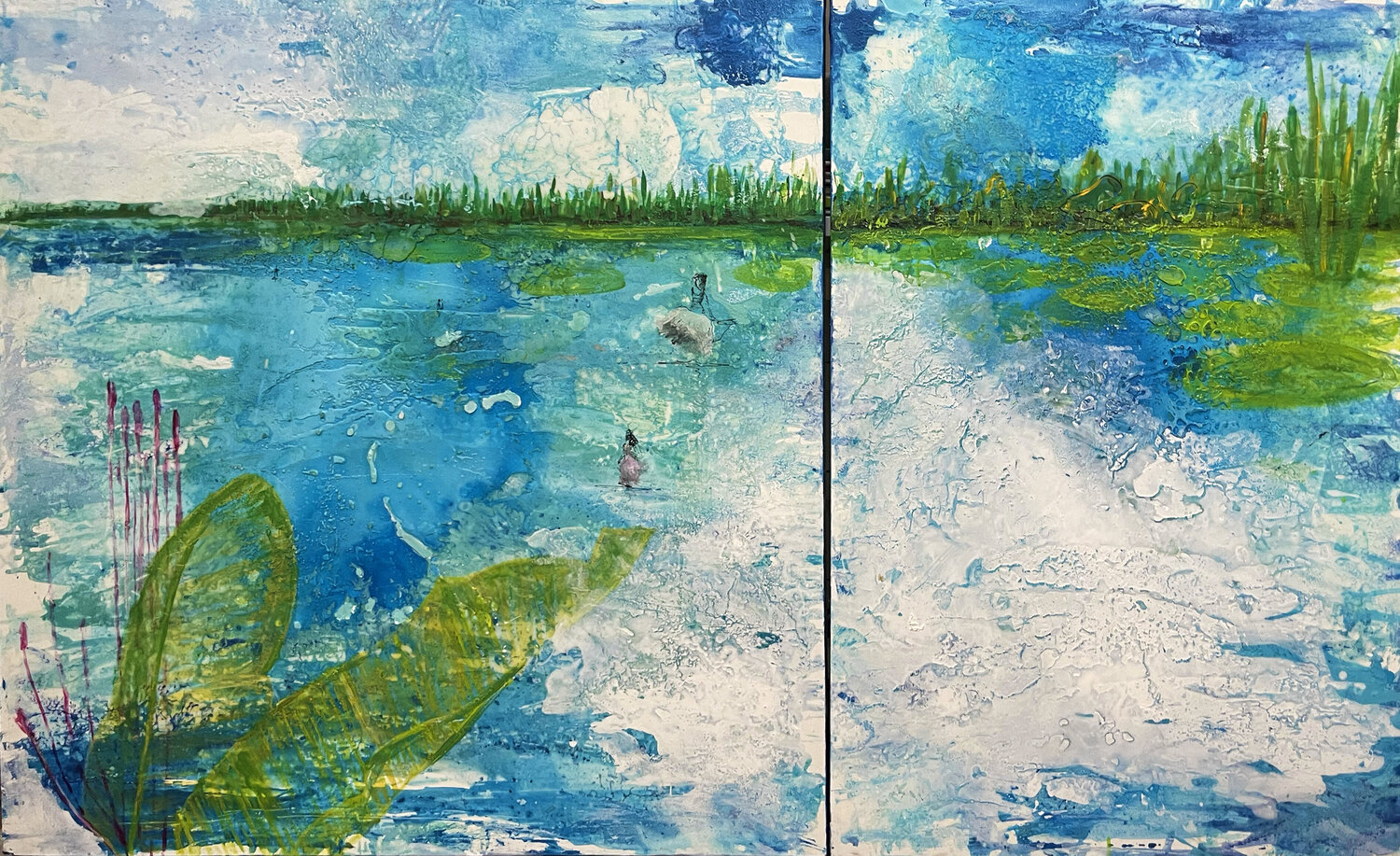 VERSO IL BIANCO Giusy Lauriola Original painting for sale