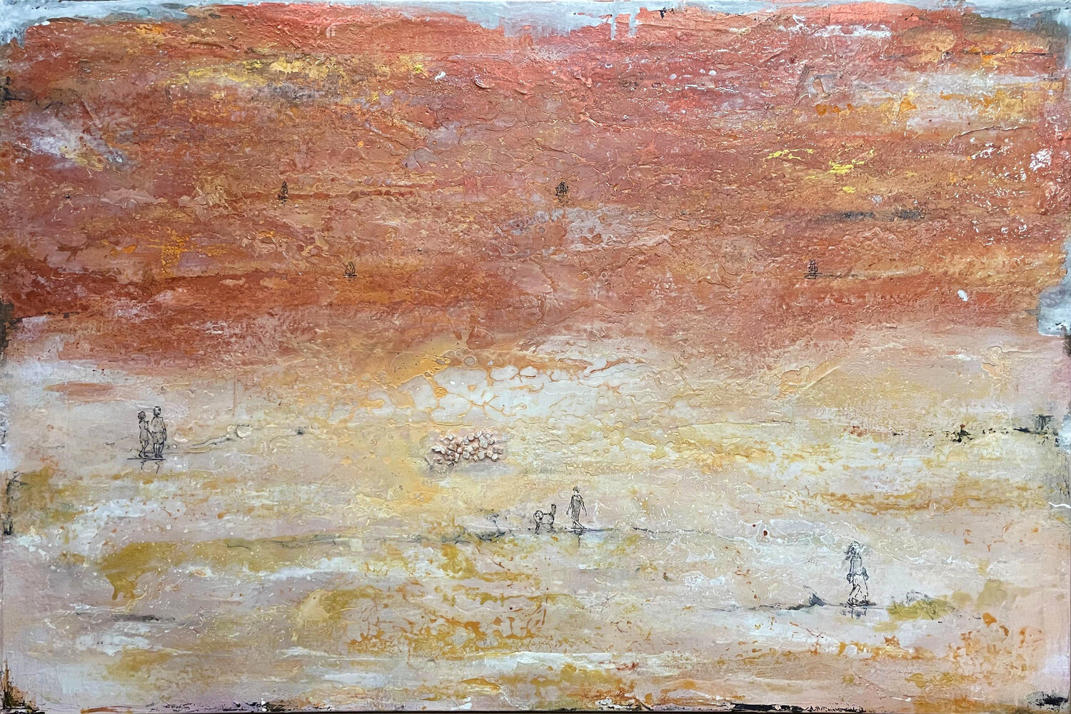 QUANDO IL CALORE TI ENTRA DENTRO Giusy Lauriola Original painting for sale