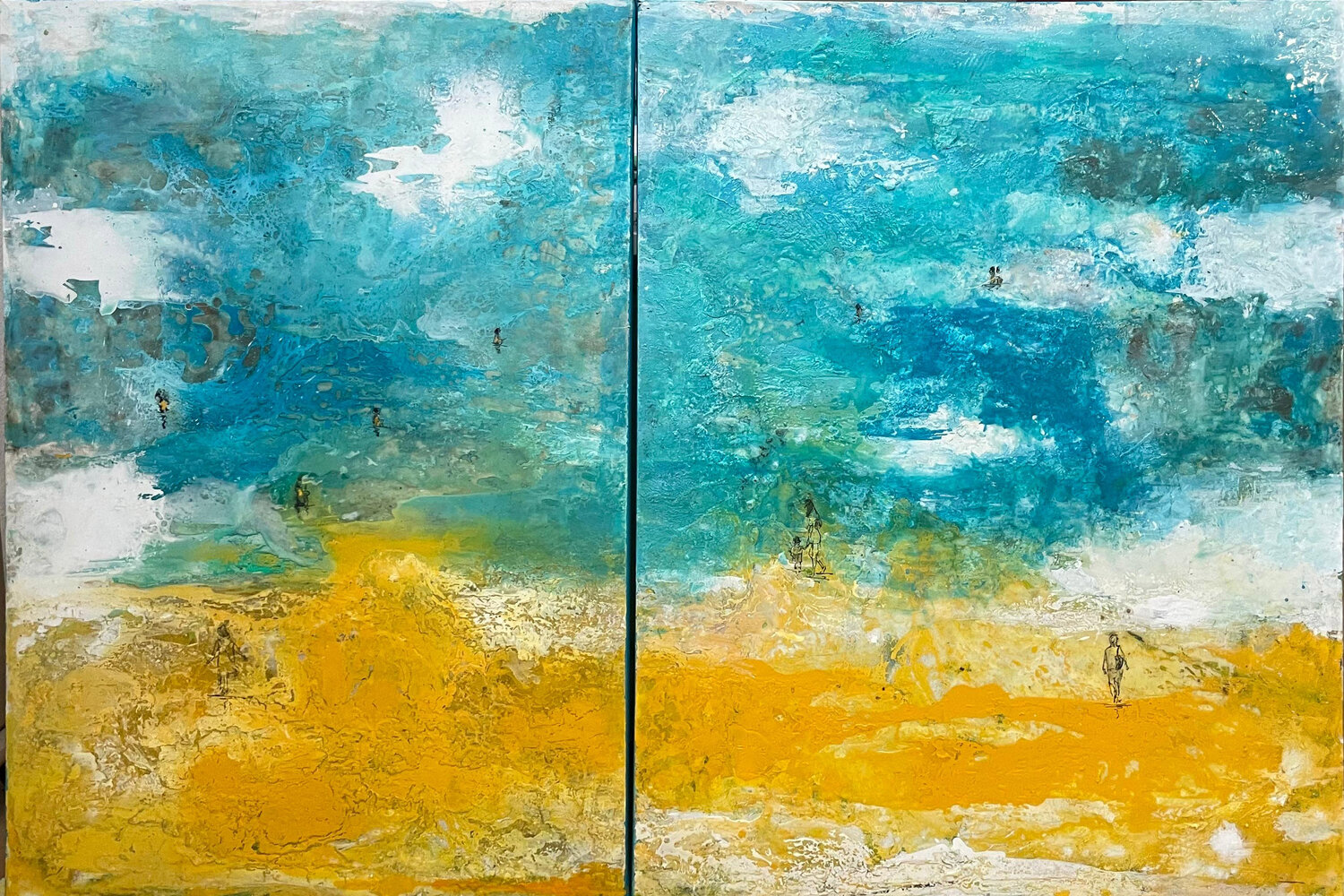 LA NATURA SUSSURRA Giusy Lauriola Original painting for sale