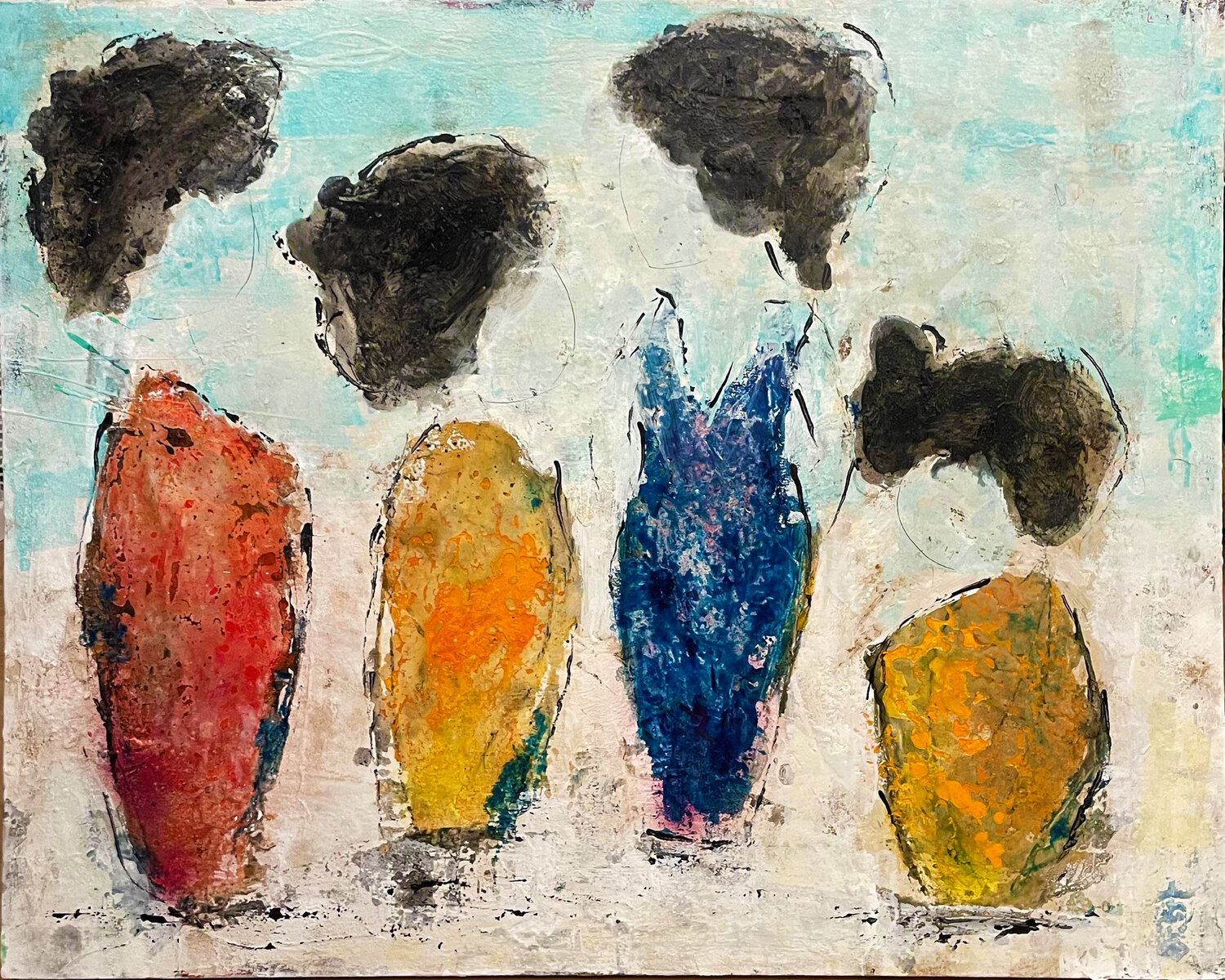 I COLORI DELL'ANIMA Giusy Lauriola Original painting for sale