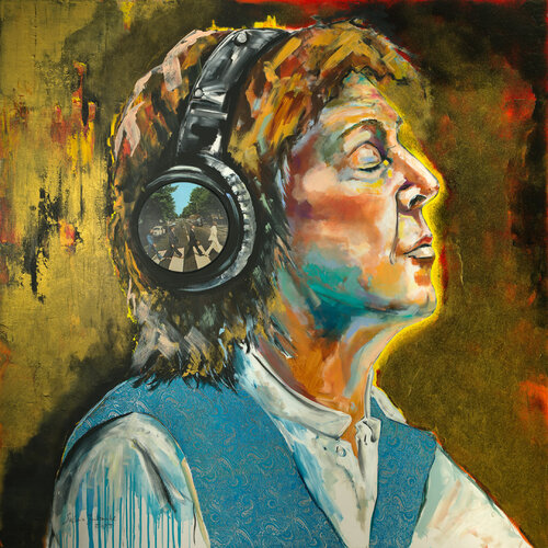 Paul McCartney by Sabina Bockemühl, Painting for Sale on Select