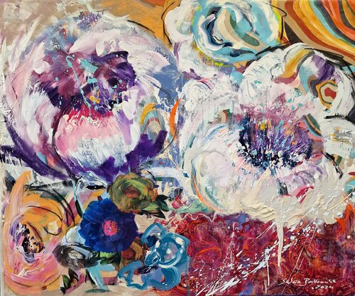 Peonies by Sabina Bockemühl, Painting for Sale on Select