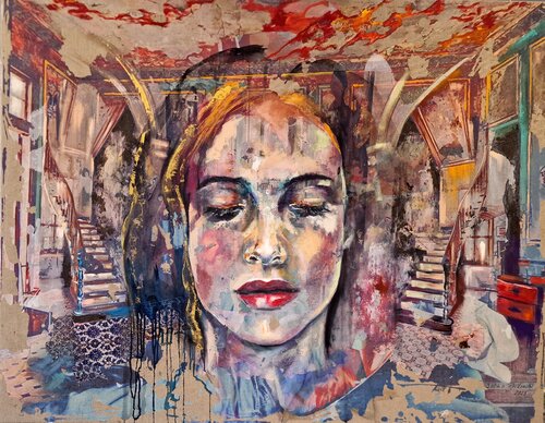 Witch path will you choose by Sabina Bockemühl, Painting for Sale on Select
