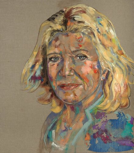 Jutta Speidel by Sabina Bockemühl, Painting for Sale on Select