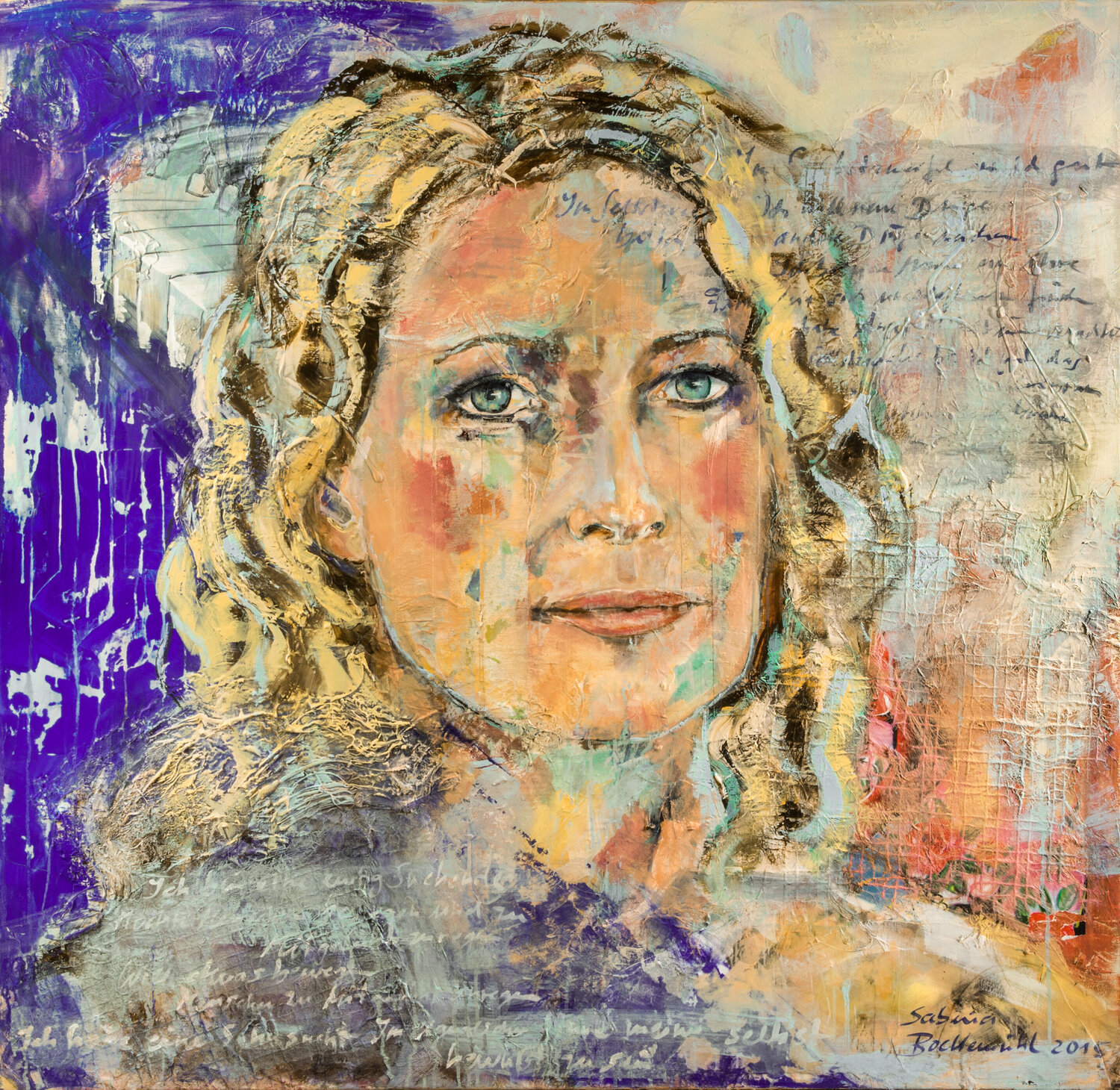 Maria Furtwängler Sabina Bockemühl Original painting for sale