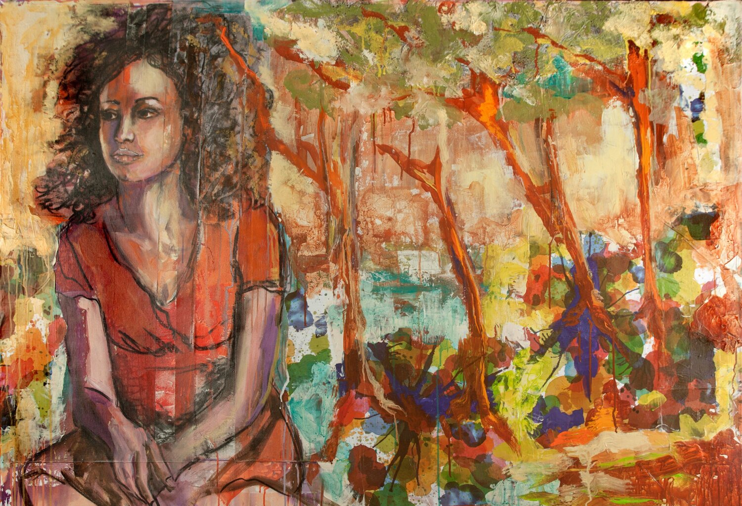La luz de verano Sabina Bockemühl Original painting for sale