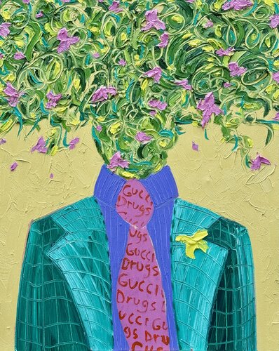 Gucci Drugs by Jon Parlangeli, Painting for Sale on Select