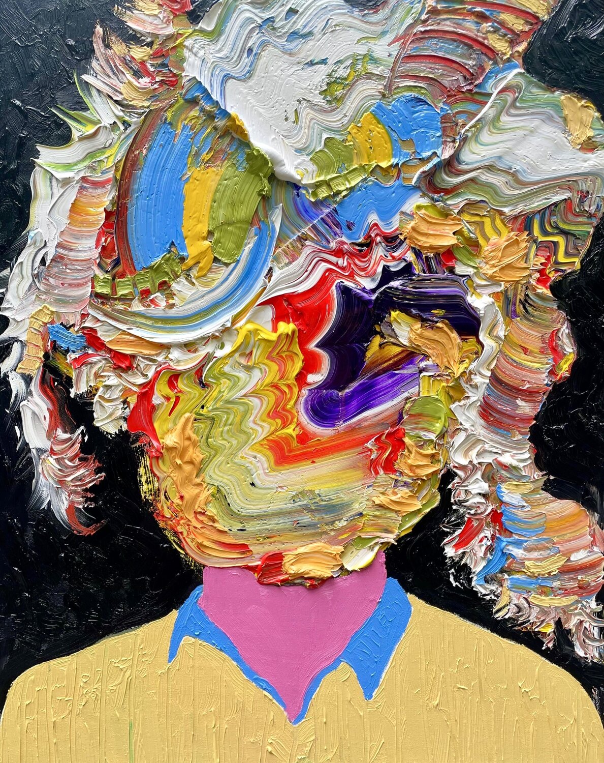 1983 Jon Parlangeli Original painting for sale