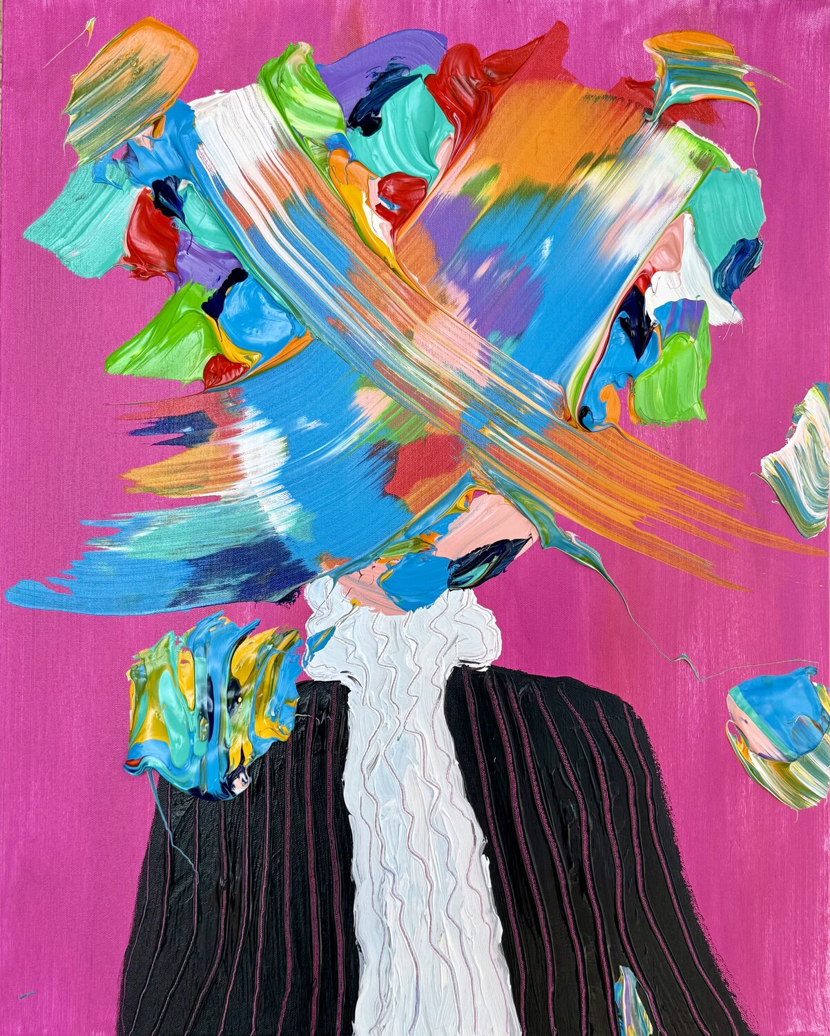 Madame X Jon Parlangeli Original painting for sale