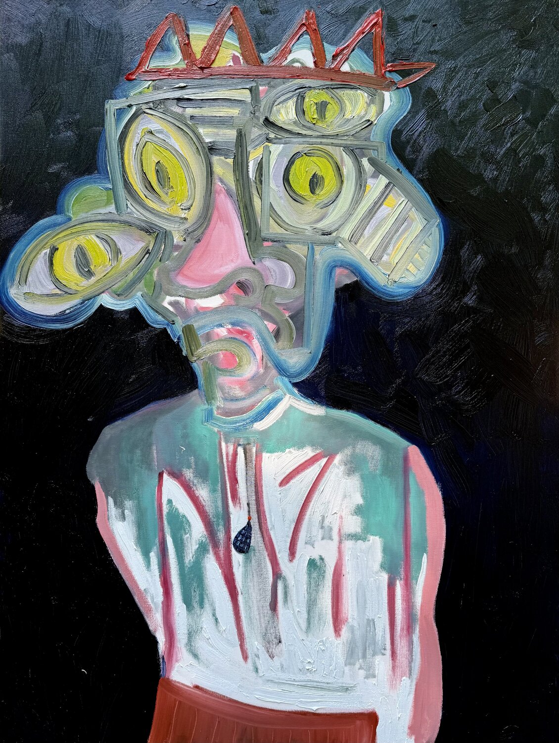 Madworld Jon Parlangeli Original painting for sale