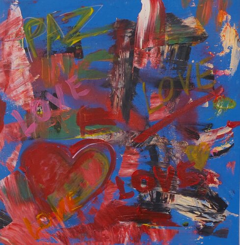 Love by Juan Hidalgo, Painting for Sale on Select
