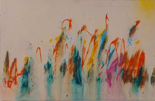 Pradera by Juan Hidalgo, Painting for Sale on Select