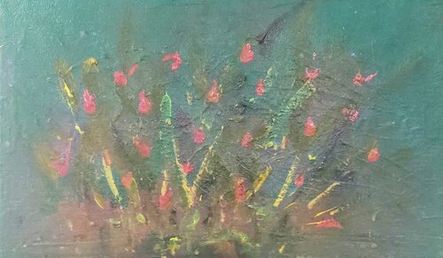 Pradera verde by Juan Hidalgo, Painting for Sale on Select