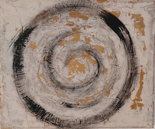 Círculo by Juan Hidalgo, Painting for Sale on Select