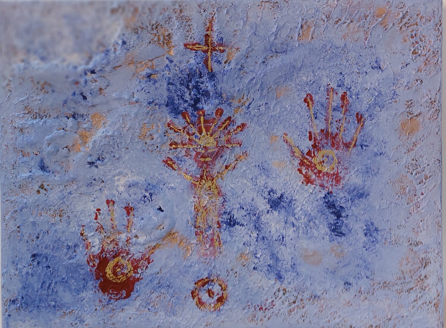 Seres Juan Hidalgo Original painting for sale