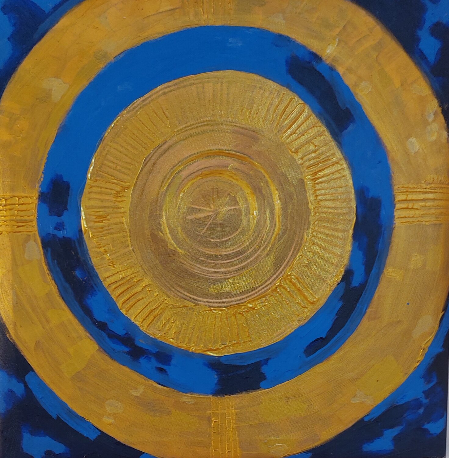 Escudo Juan Hidalgo Original painting for sale
