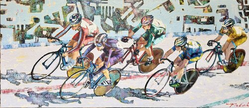 „ Momentum „ by Taleh Mirkazım, Painting for Sale on Select