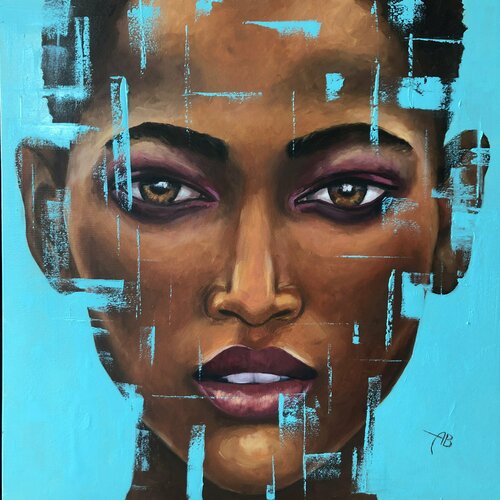 Her Freedom by Anna Briukhovetska, Painting for Sale on Select