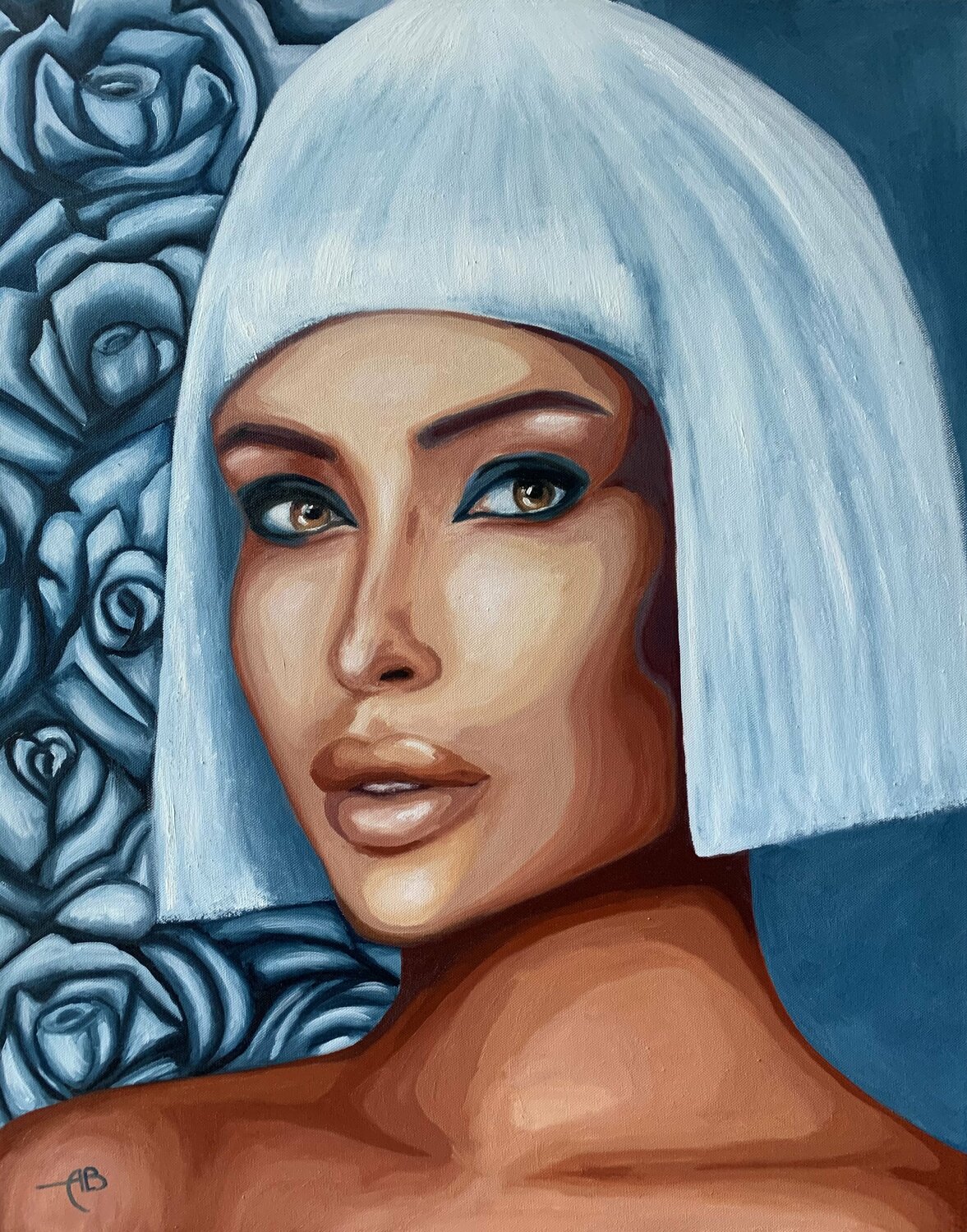 Waiting for Spring Anna Briukhovetska Original painting for sale