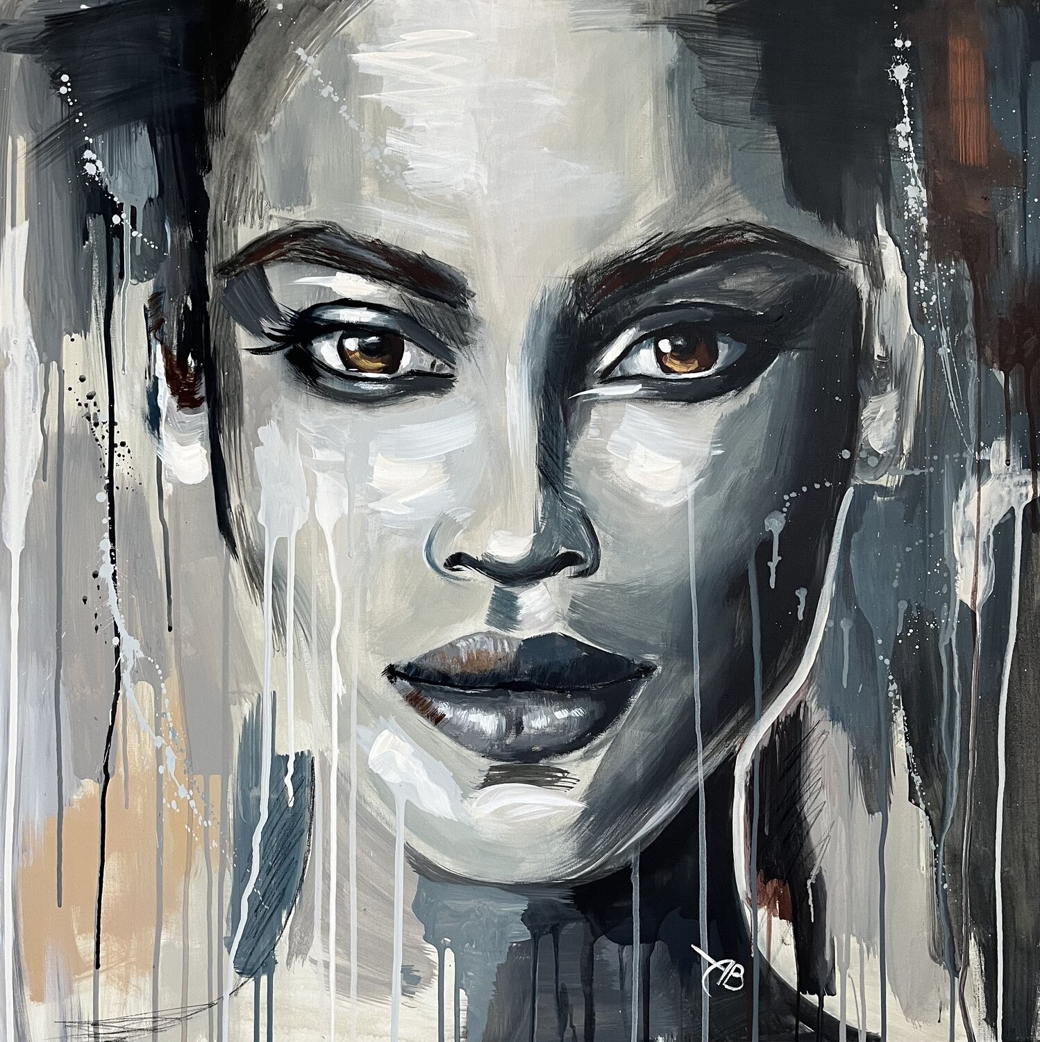 Portrait #1. Must have Anna Briukhovetska Original painting for sale