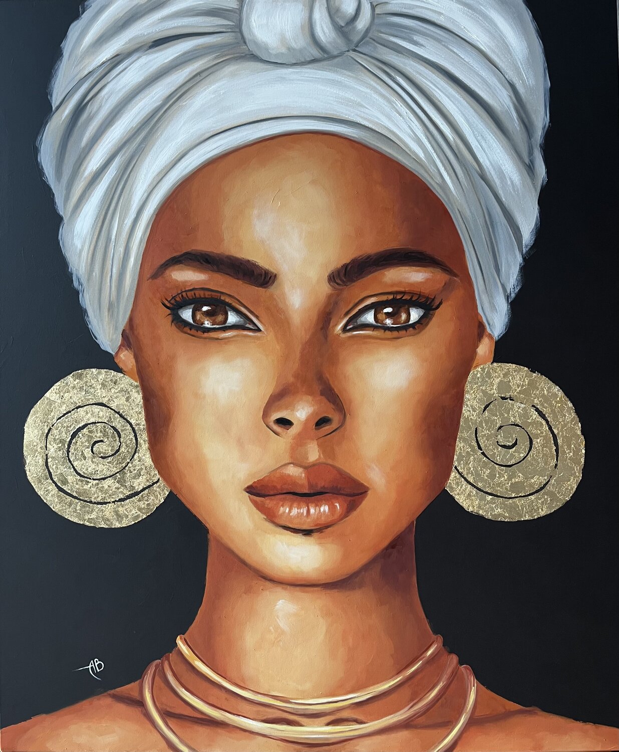 Spiral of Life Anna Briukhovetska Original painting for sale