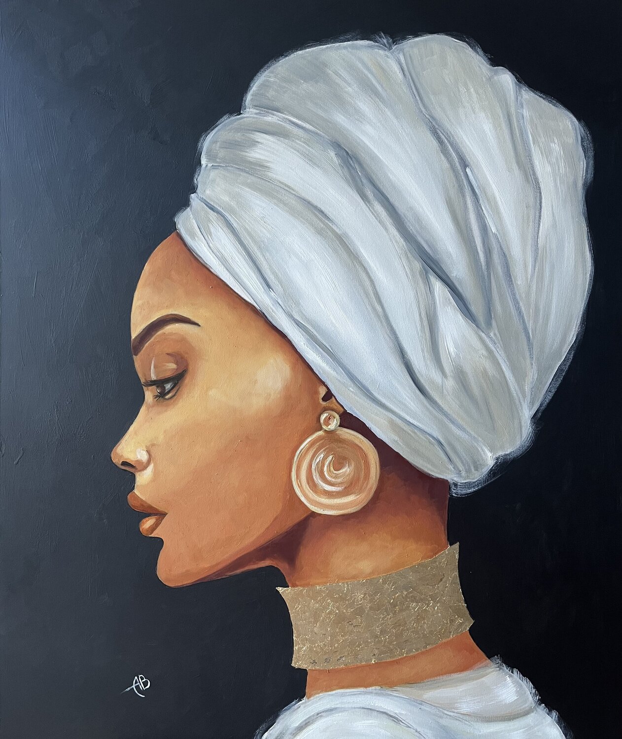 The One Who Sees Anna Briukhovetska Original painting for sale