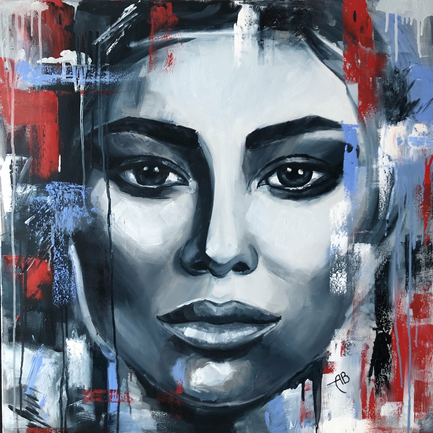At Midnight Anna Briukhovetska Original painting for sale