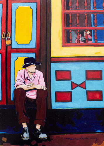 Resiliencia. by Didier Franco, Painting for Sale on Select