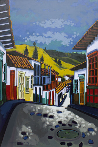 La concha. by Didier Franco, Painting for Sale on Select