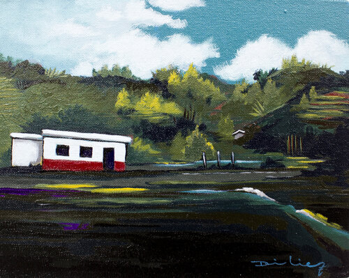 Estudio #5 by Didier Franco, Painting for Sale on Select