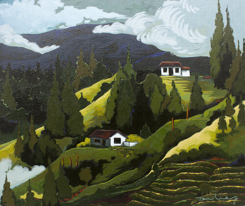 Estudio #8. by Didier Franco, Painting for Sale on Select