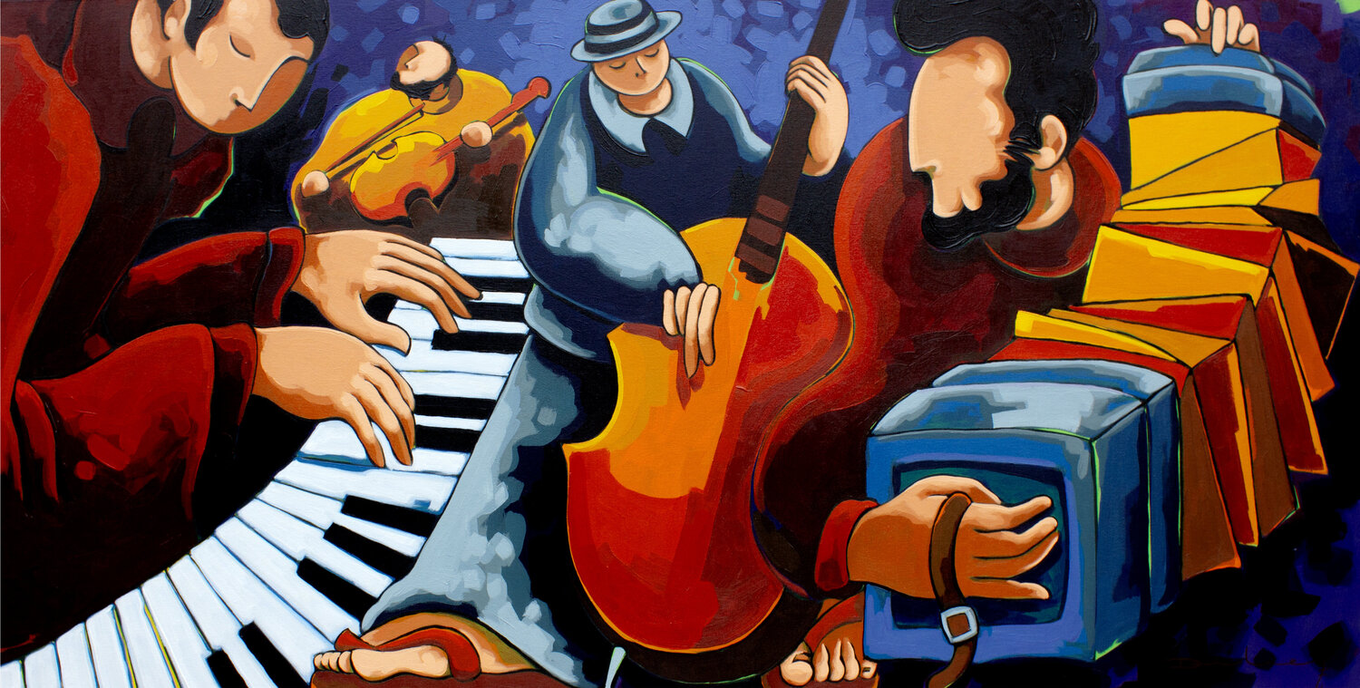 Lunfardo. Didier Franco Original painting for sale