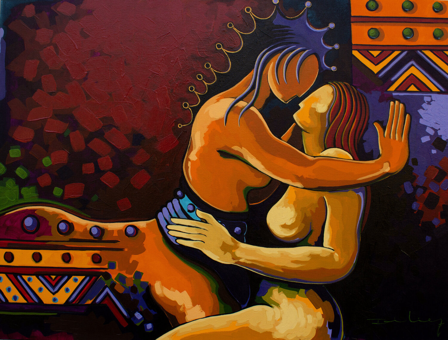 Diversidad. Didier Franco Original painting for sale