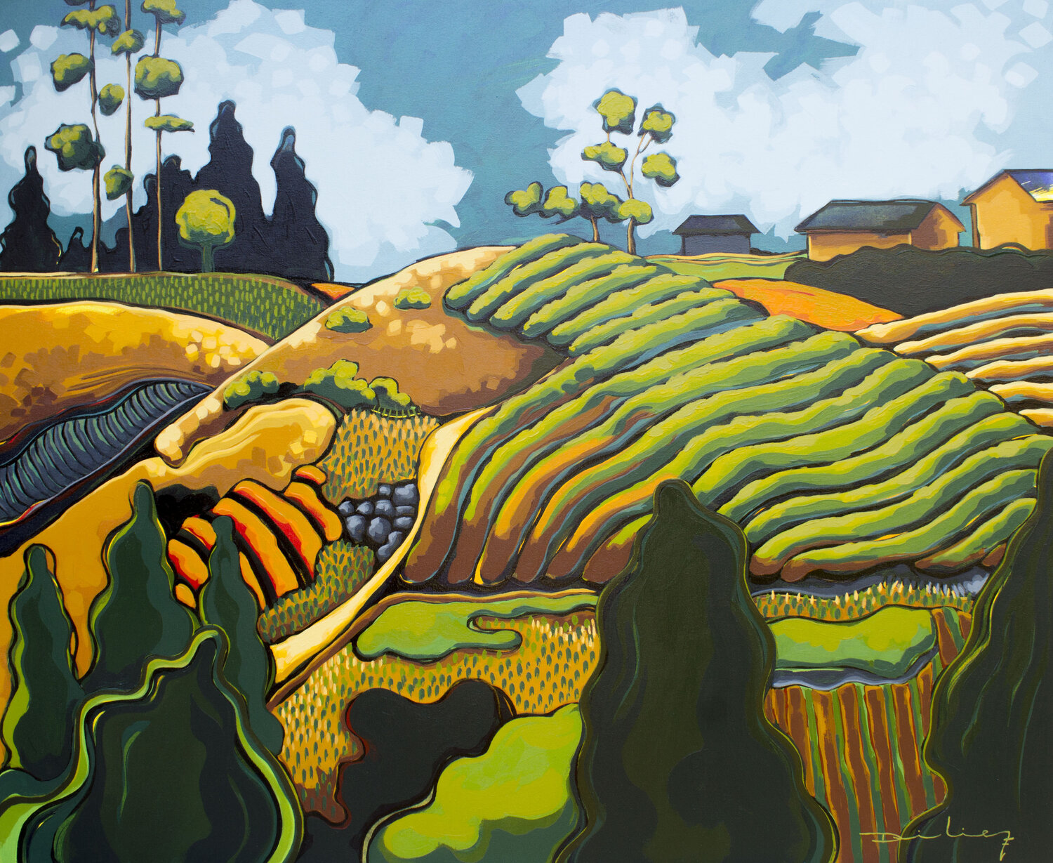 Pasto Didier Franco Original painting for sale